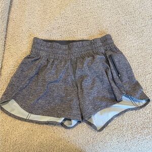 Lululemon Athletica Heathered Gray Athletic Shorts